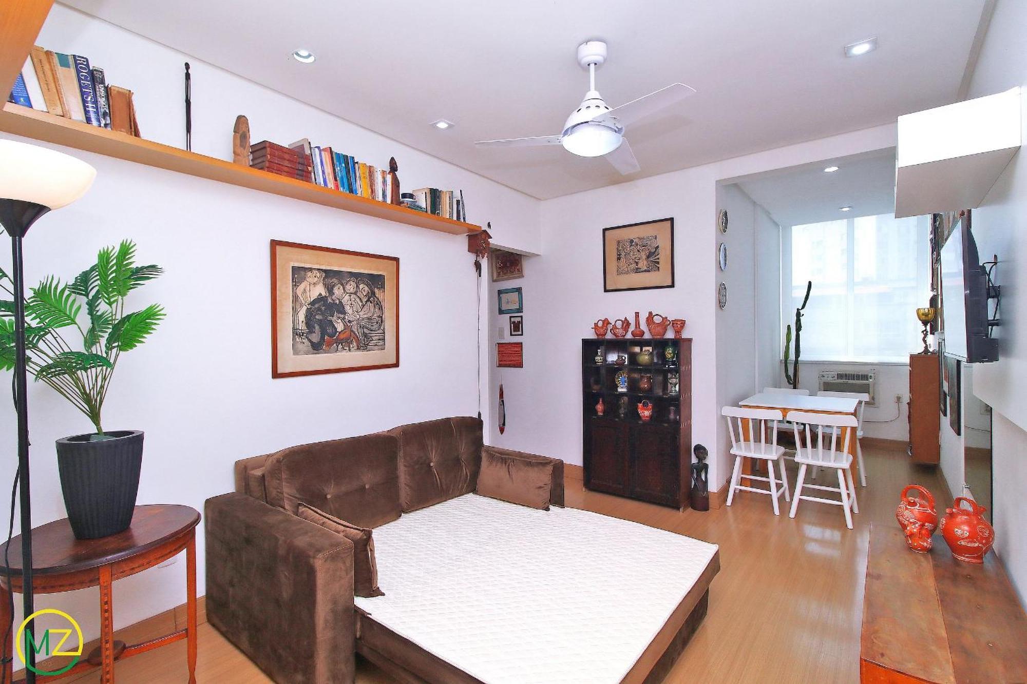 Apartamento Estiloso E Confortavel 2 Quartos No Leblon *