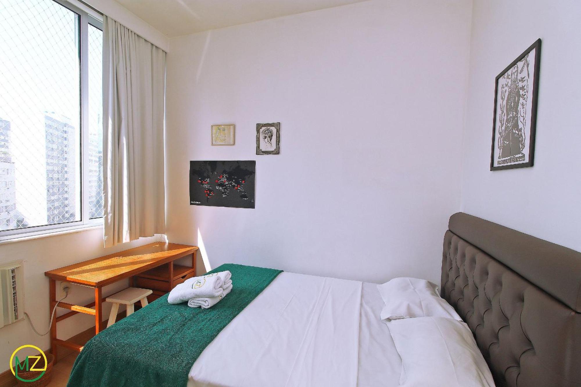 Apartemen Estiloso E Confortavel 2 Quartos No Leblon Rio de Janeiro